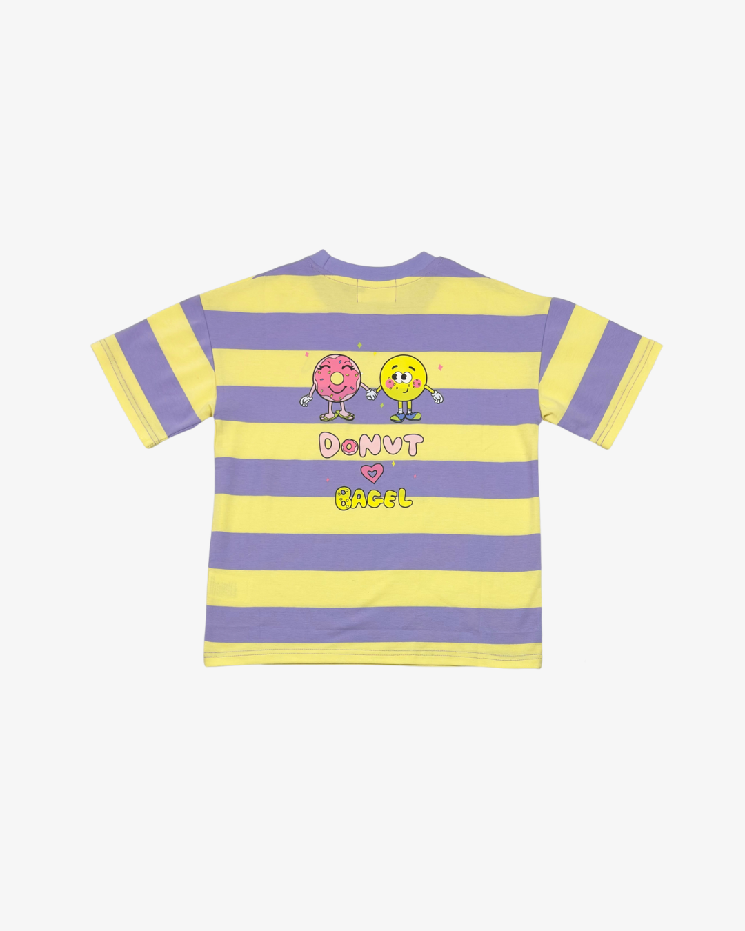 THE GIRL CLUB | Purple Stripe DLoveB Boxy Tee