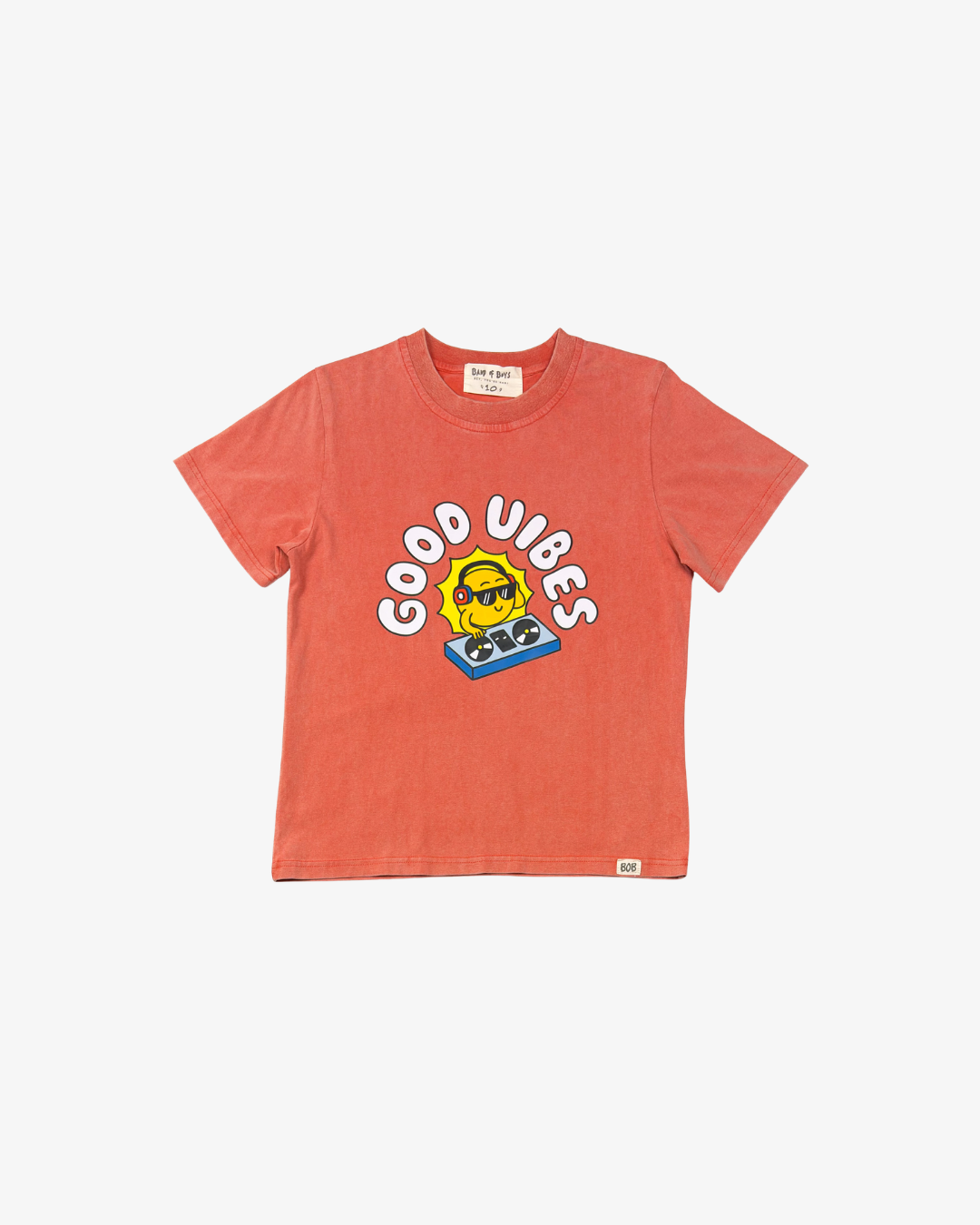 BAND OF BOYS | Orange Wash DJ Tee
