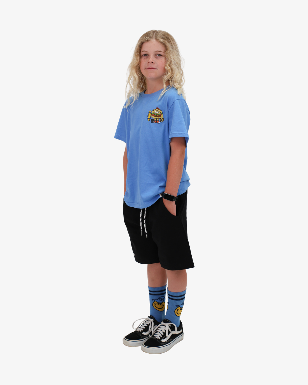 BAND OF BOYS | Blue Burger Tee