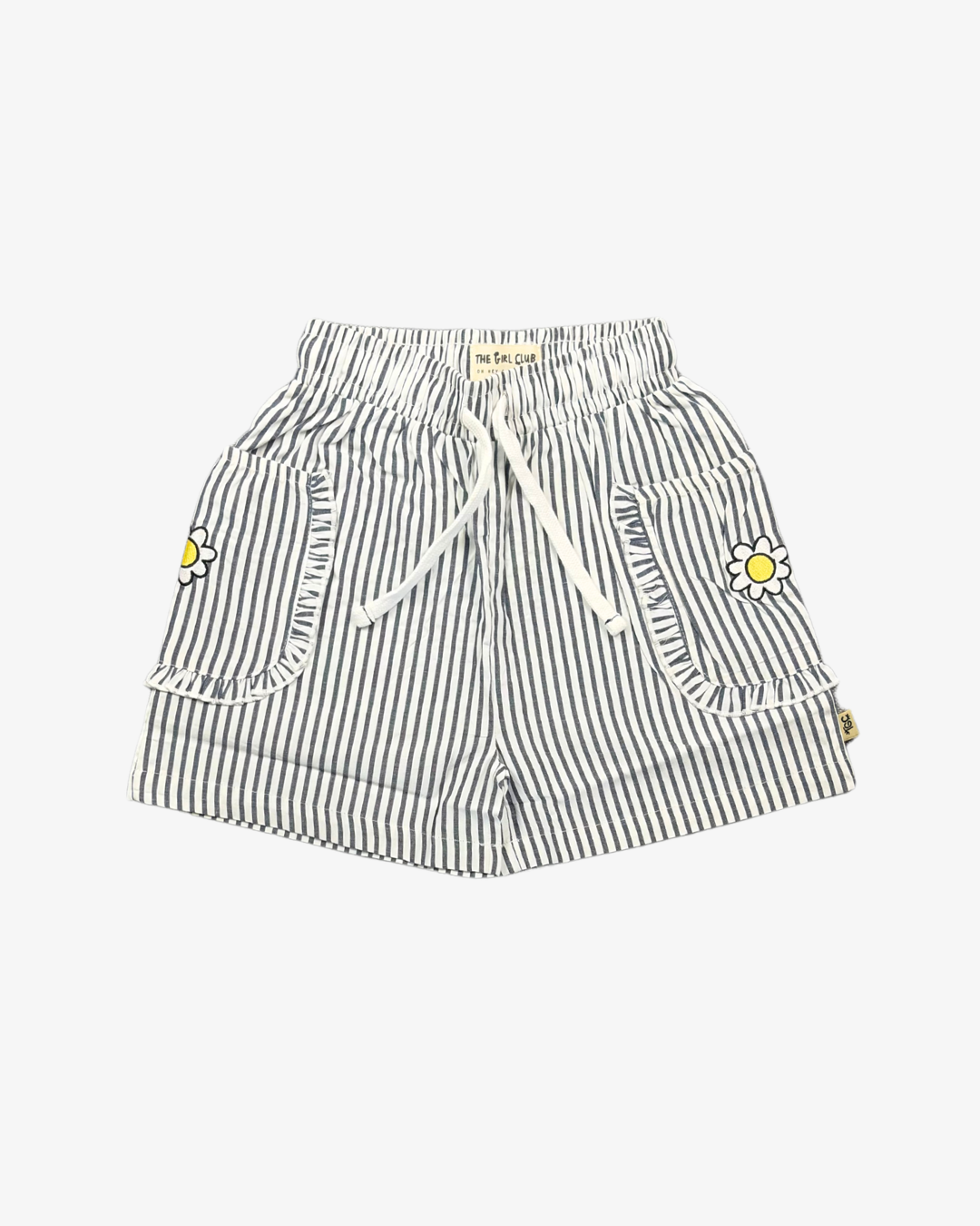 THE GIRL CLUB | Navy Stripe Shorts