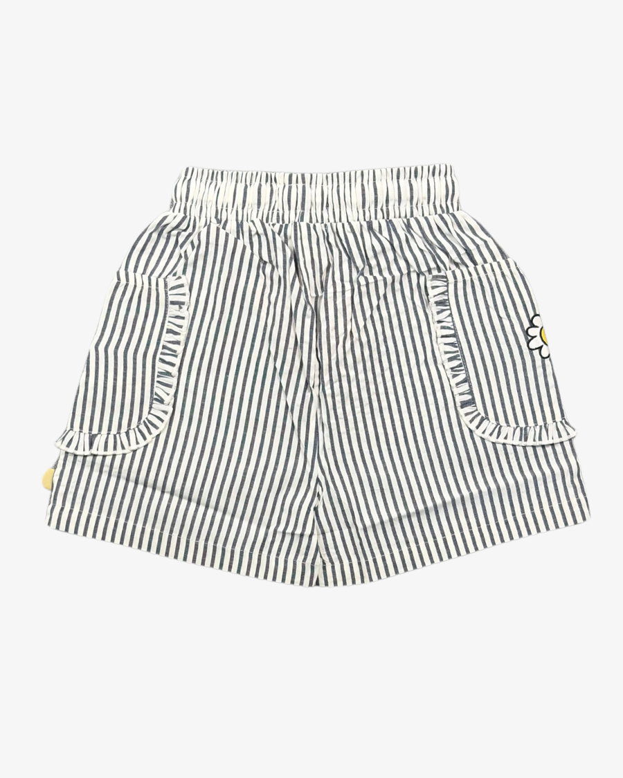 THE GIRL CLUB | Navy Stripe Shorts