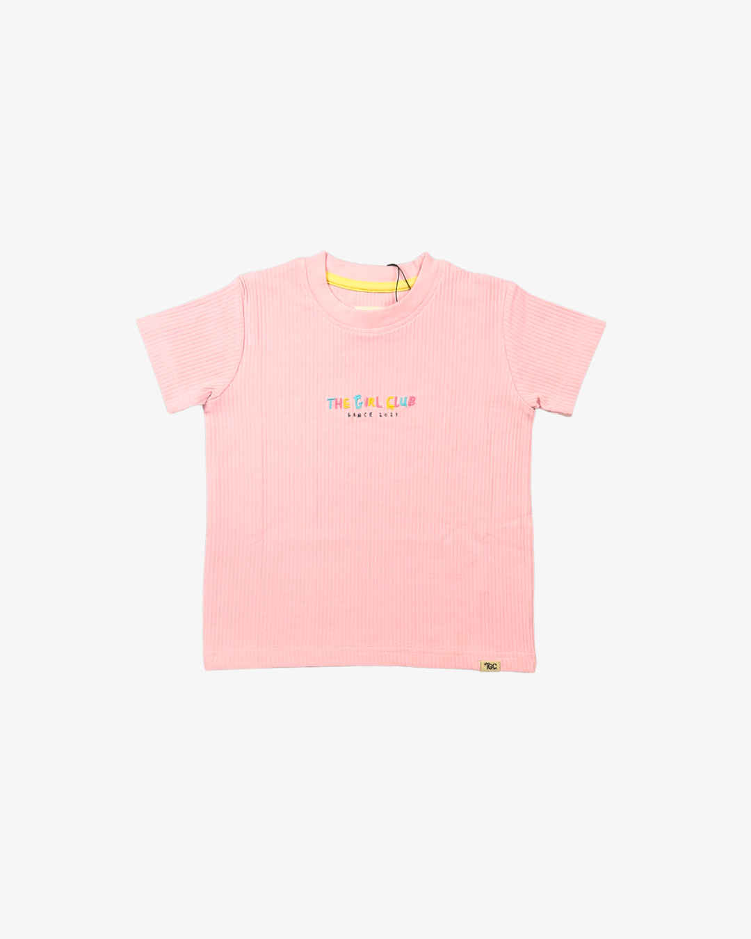 THE GIRL CLUB | Pink TGC Rib Tees