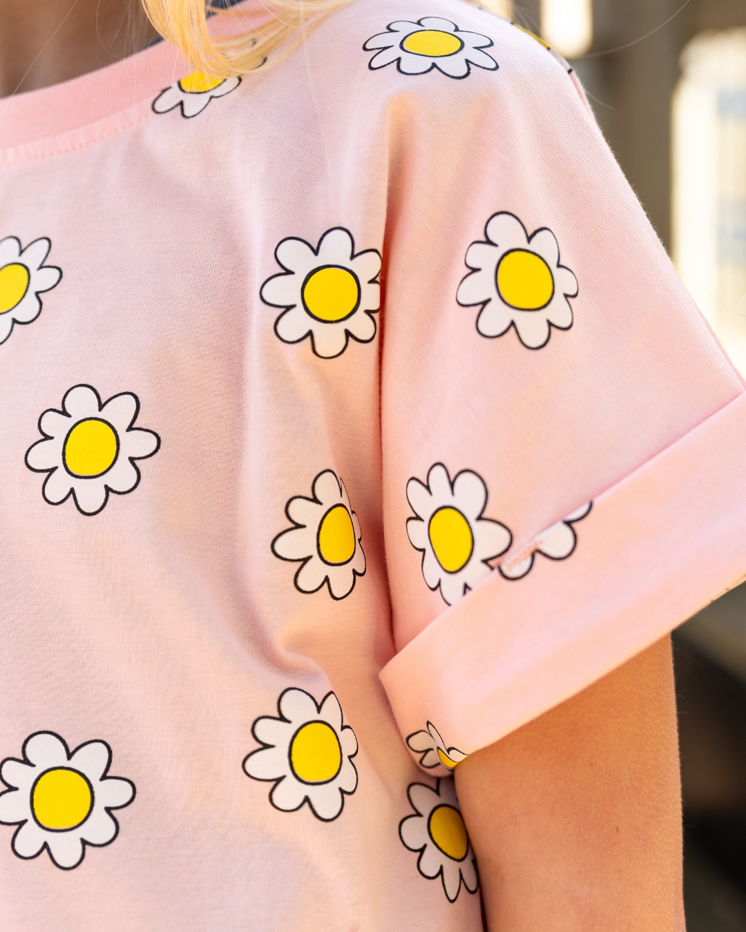 THE GIRL CLUB | Pink Daisy Top