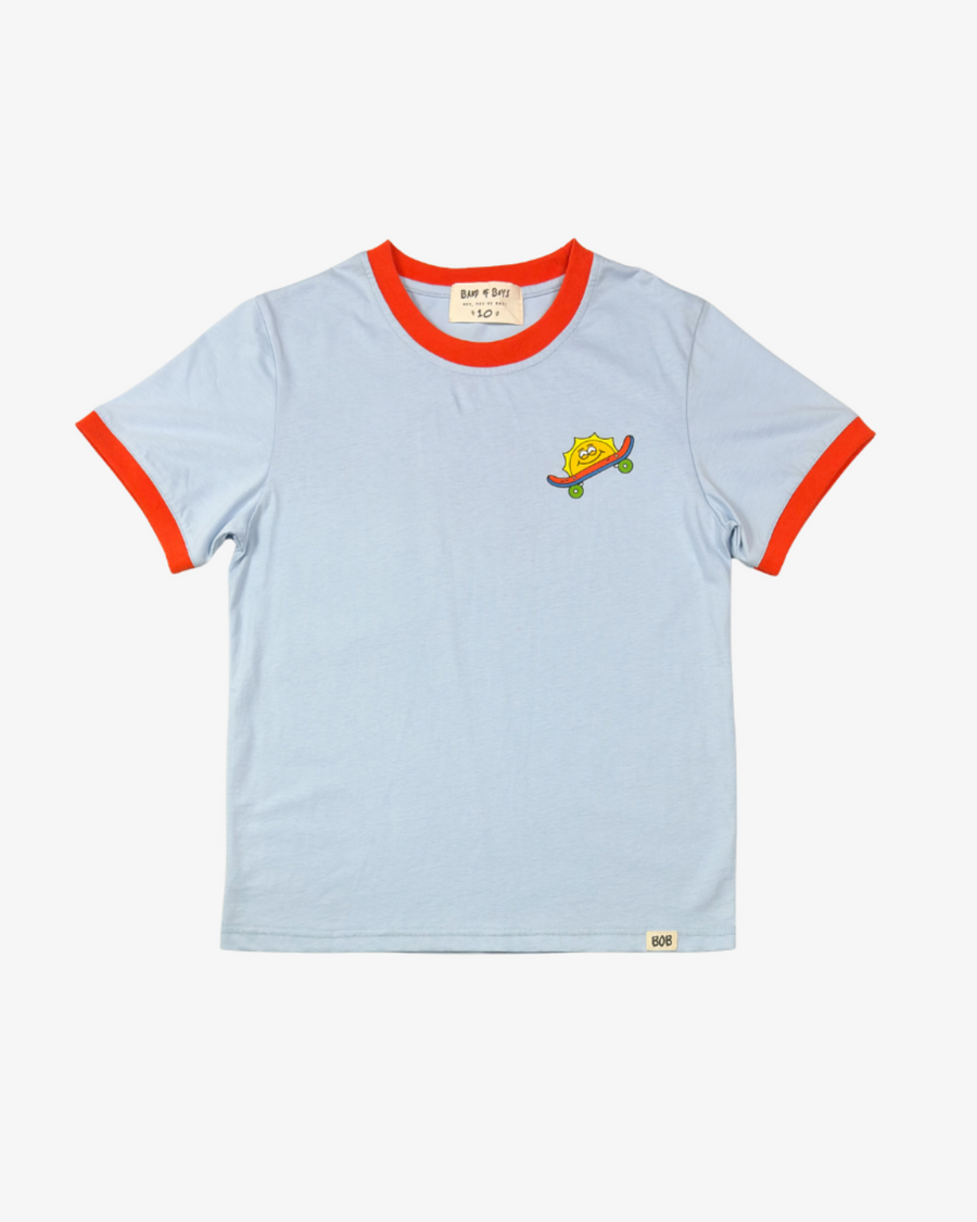 BAND OF BOYS | Blue Sun Skate Ringer Tee
