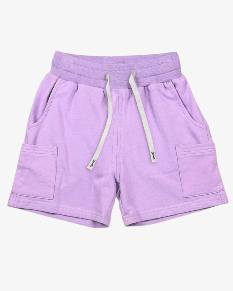 THE GIRL CLUB | Purple Relaxed Shorts