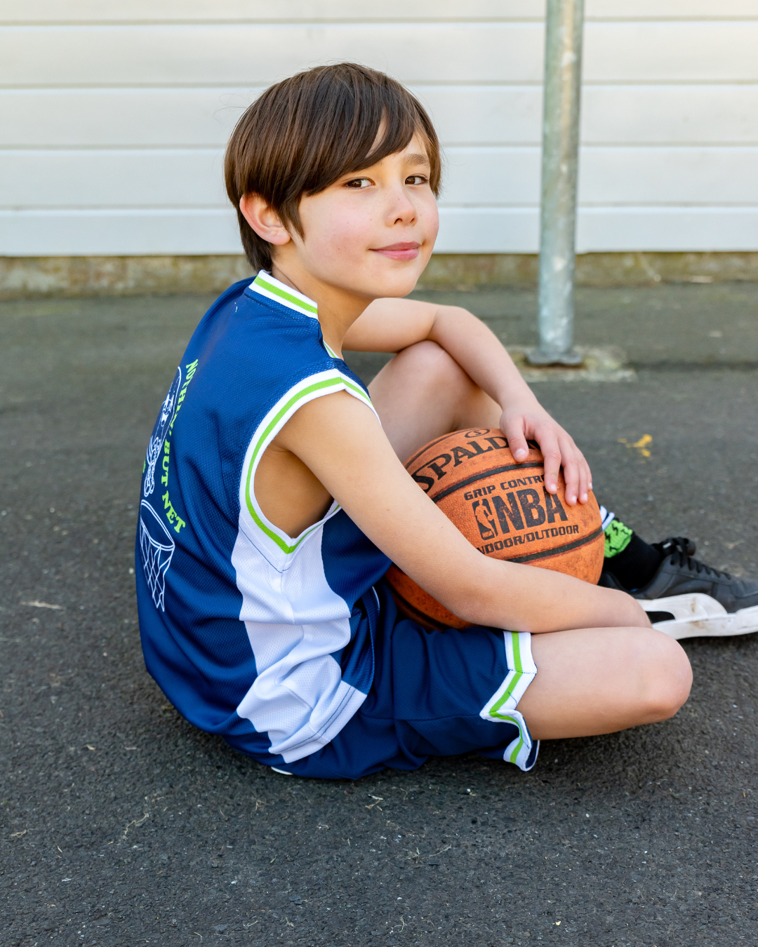 BAND OF BOYS | Navy/Wht BOB Slam Dunk Tank