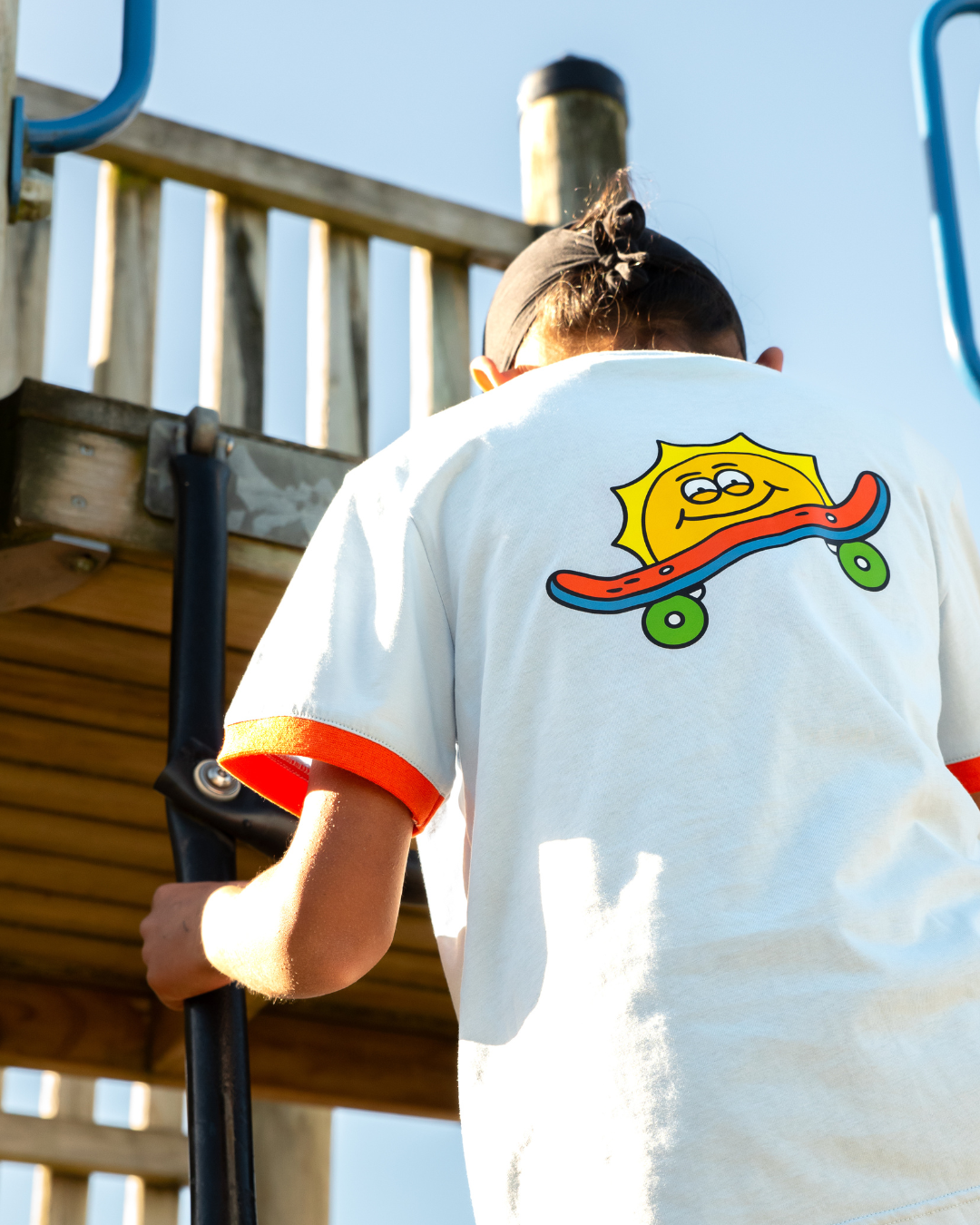 BAND OF BOYS | Blue Sun Skate Ringer Tee