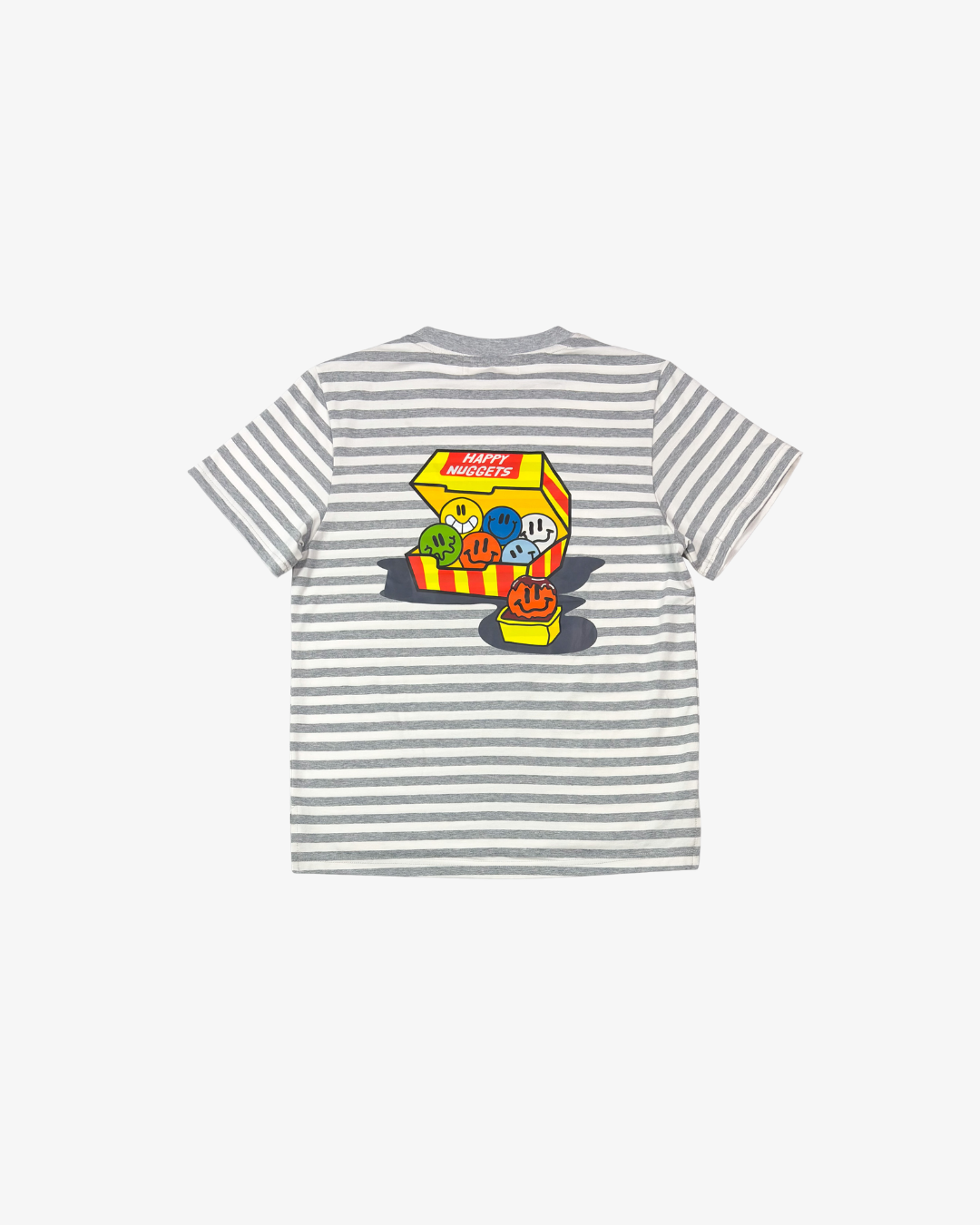 BAND OF BOYS | Grey Stripe Smile Nuggets Tee