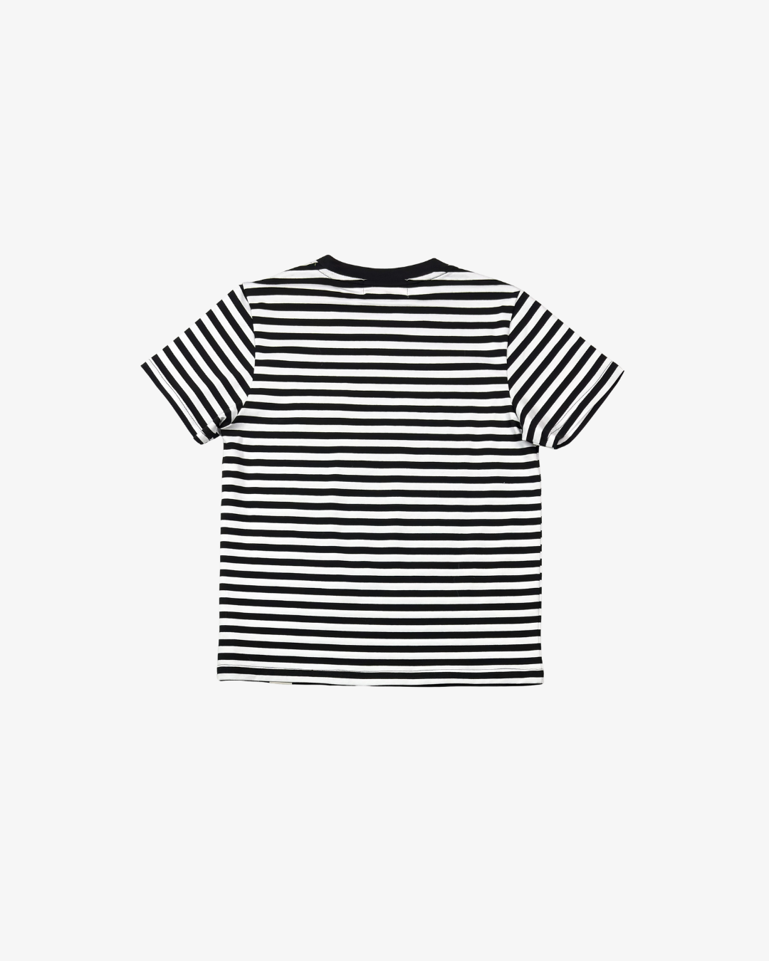 BAND OF BOYS | Black Striped Smiley Tee