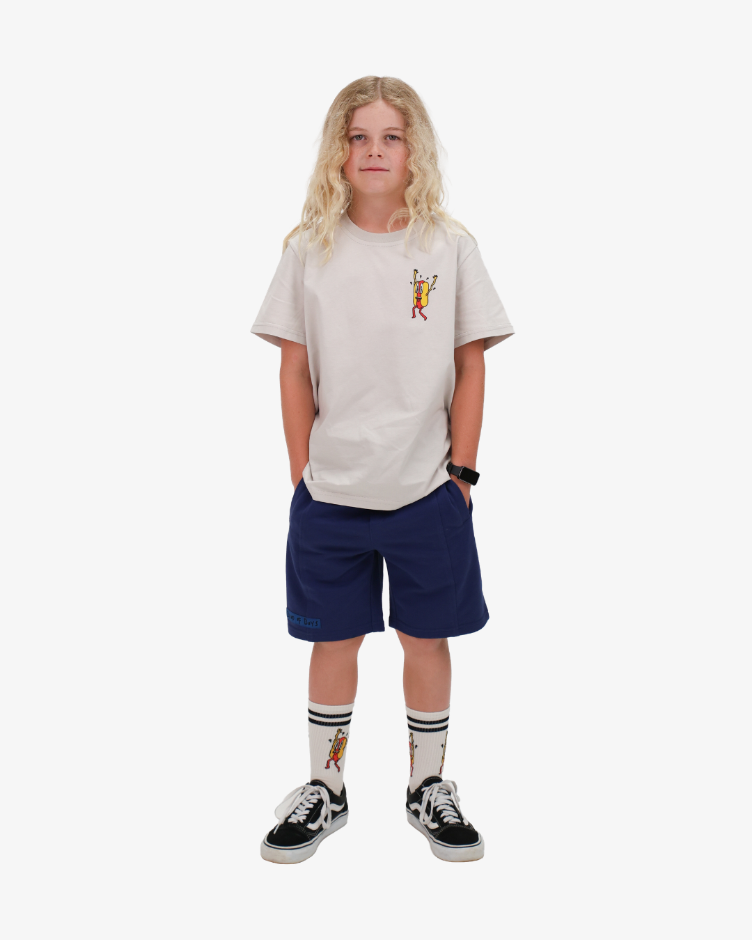 BAND OF BOYS | Ivory Hotdog Tee