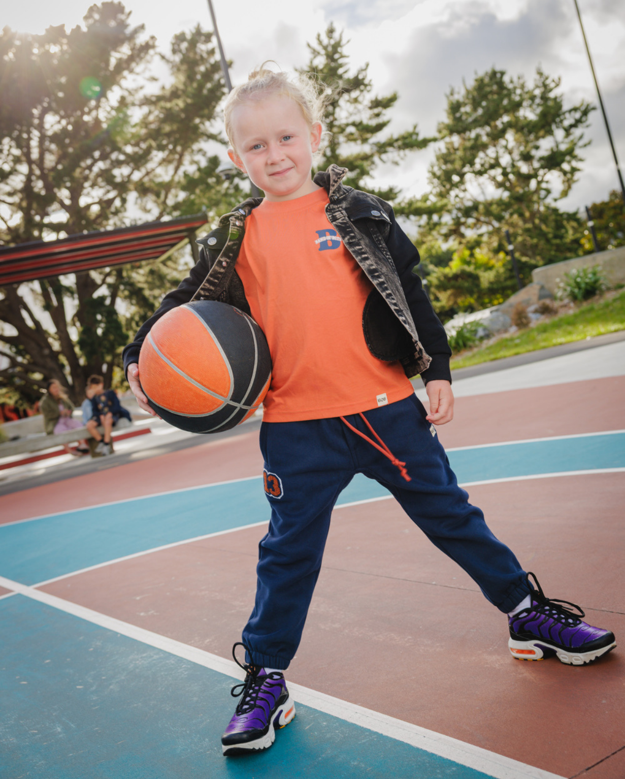 BAND OF BOYS | Retro Navy Track Pants
