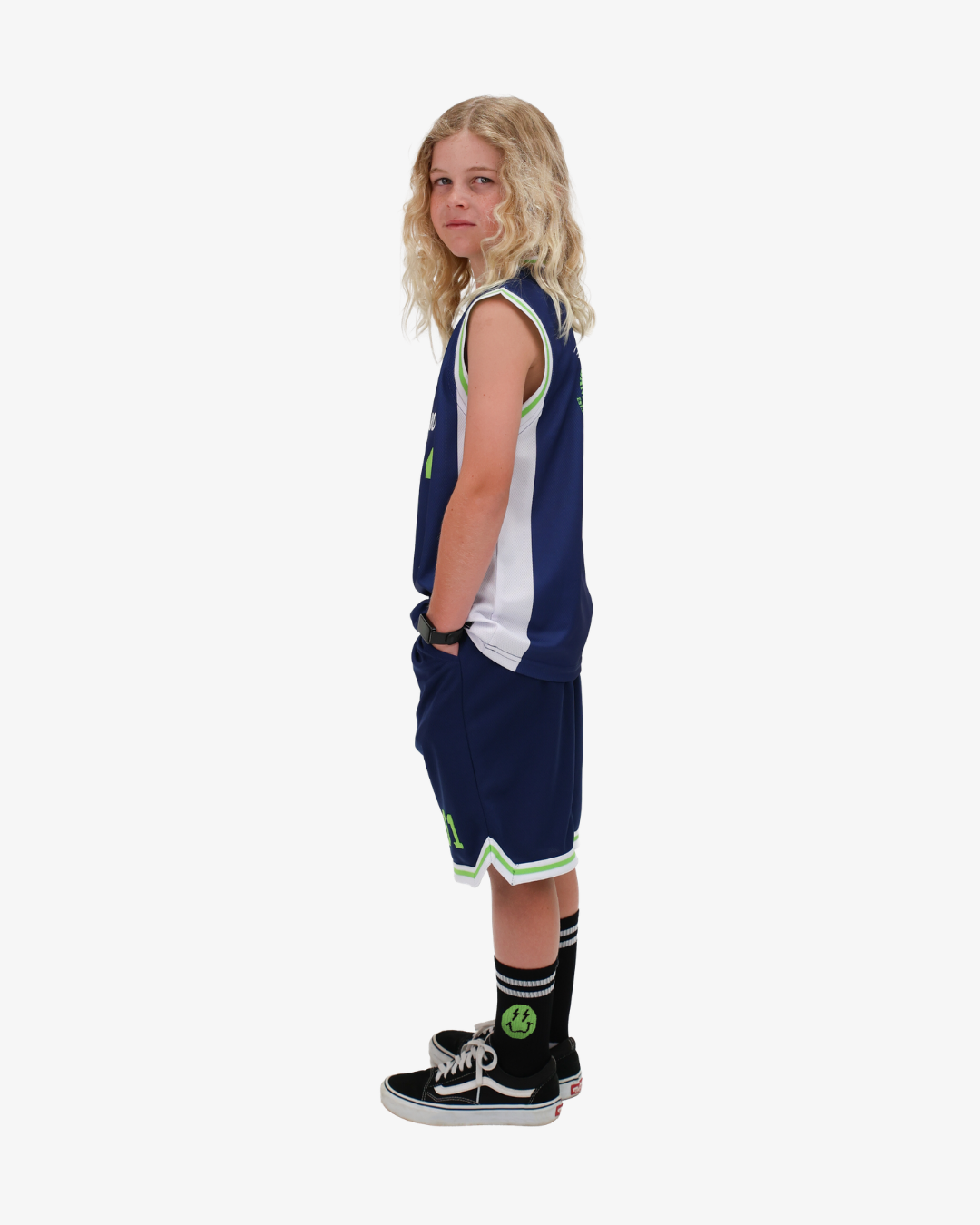 BAND OF BOYS | Navy/Wht BOB Slam Dunk Tank
