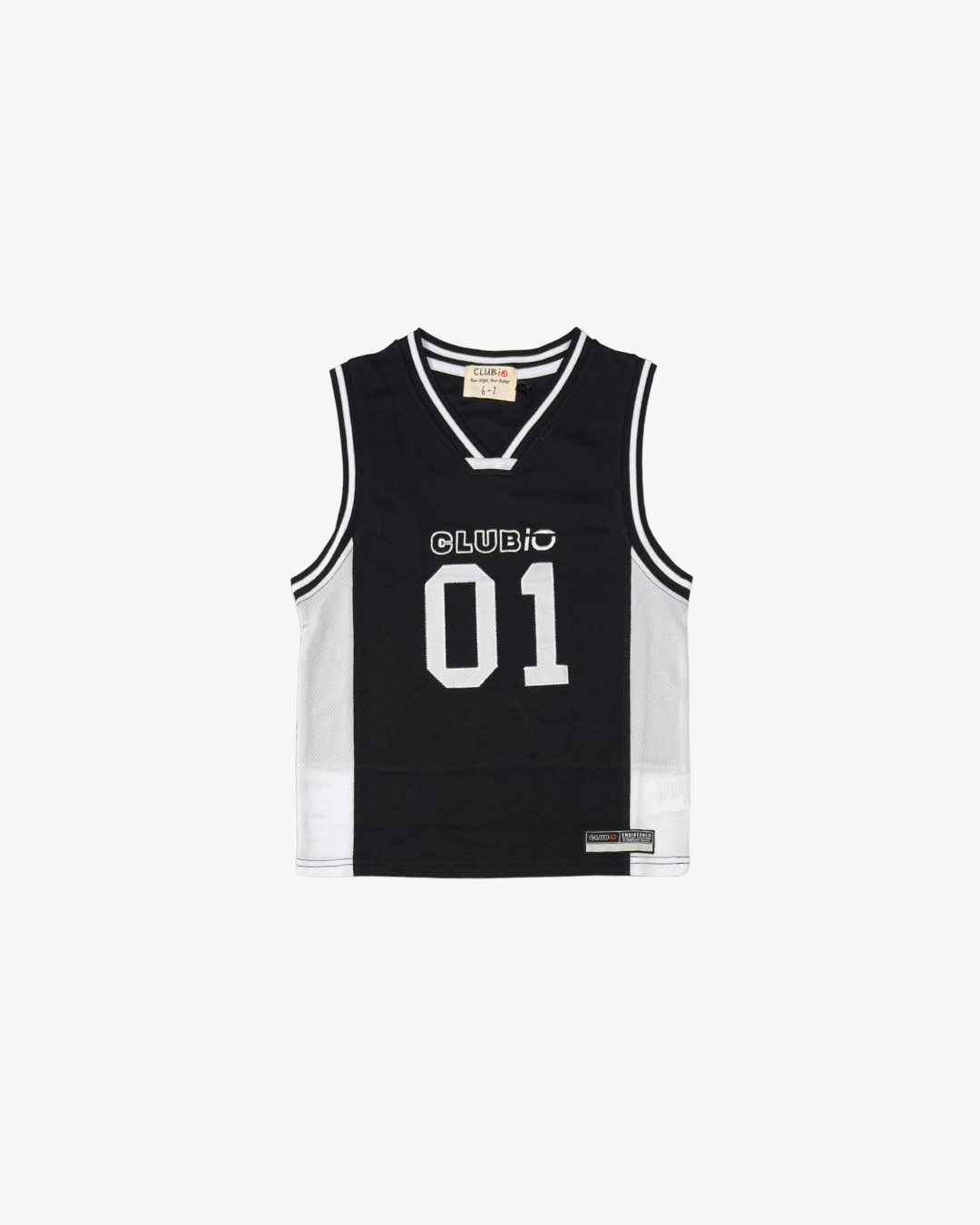 CLUBIO | Blk/Wht Slam Dunk Tank