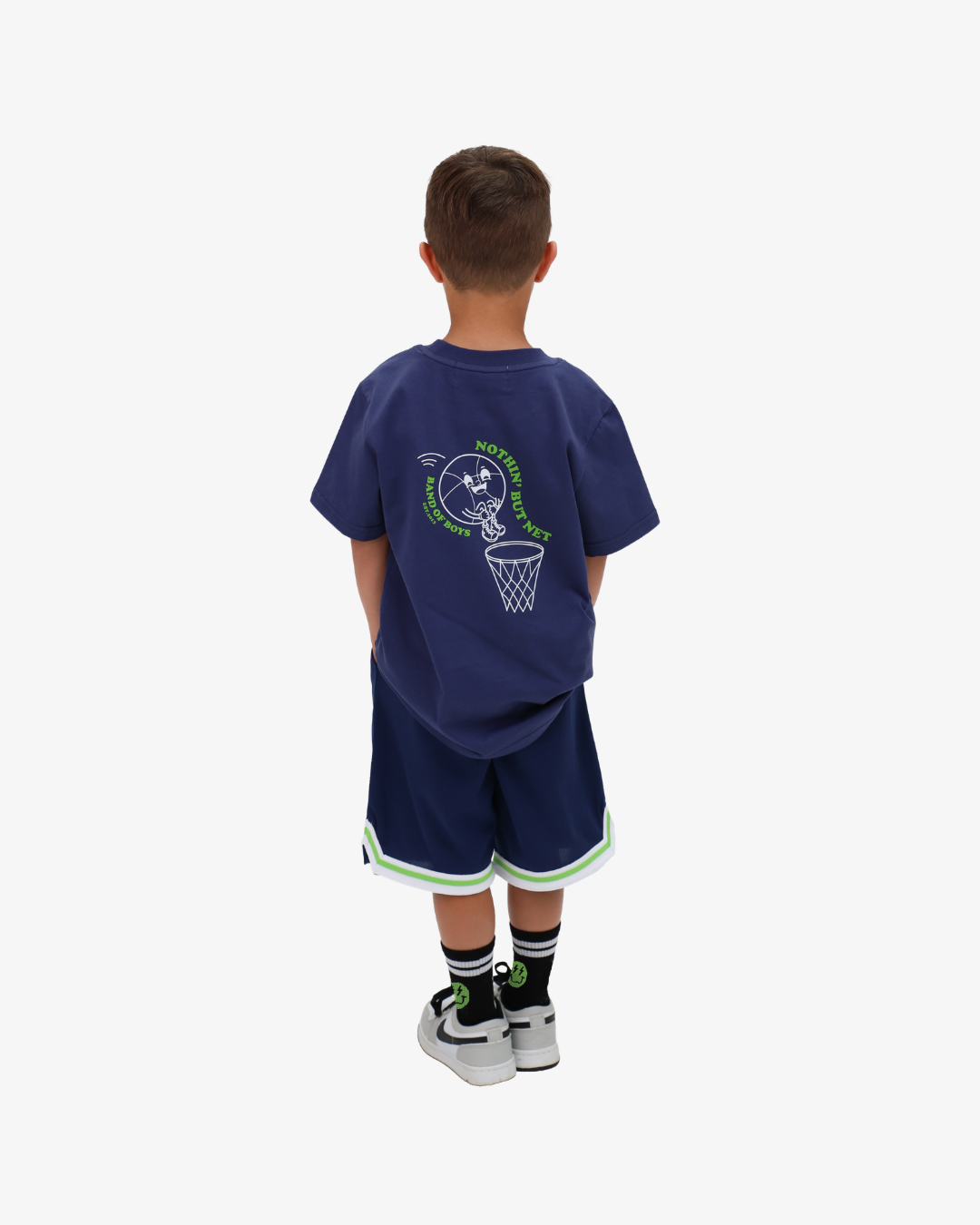 BAND OF BOYS | Navy BOB Slam Dunk Shorts