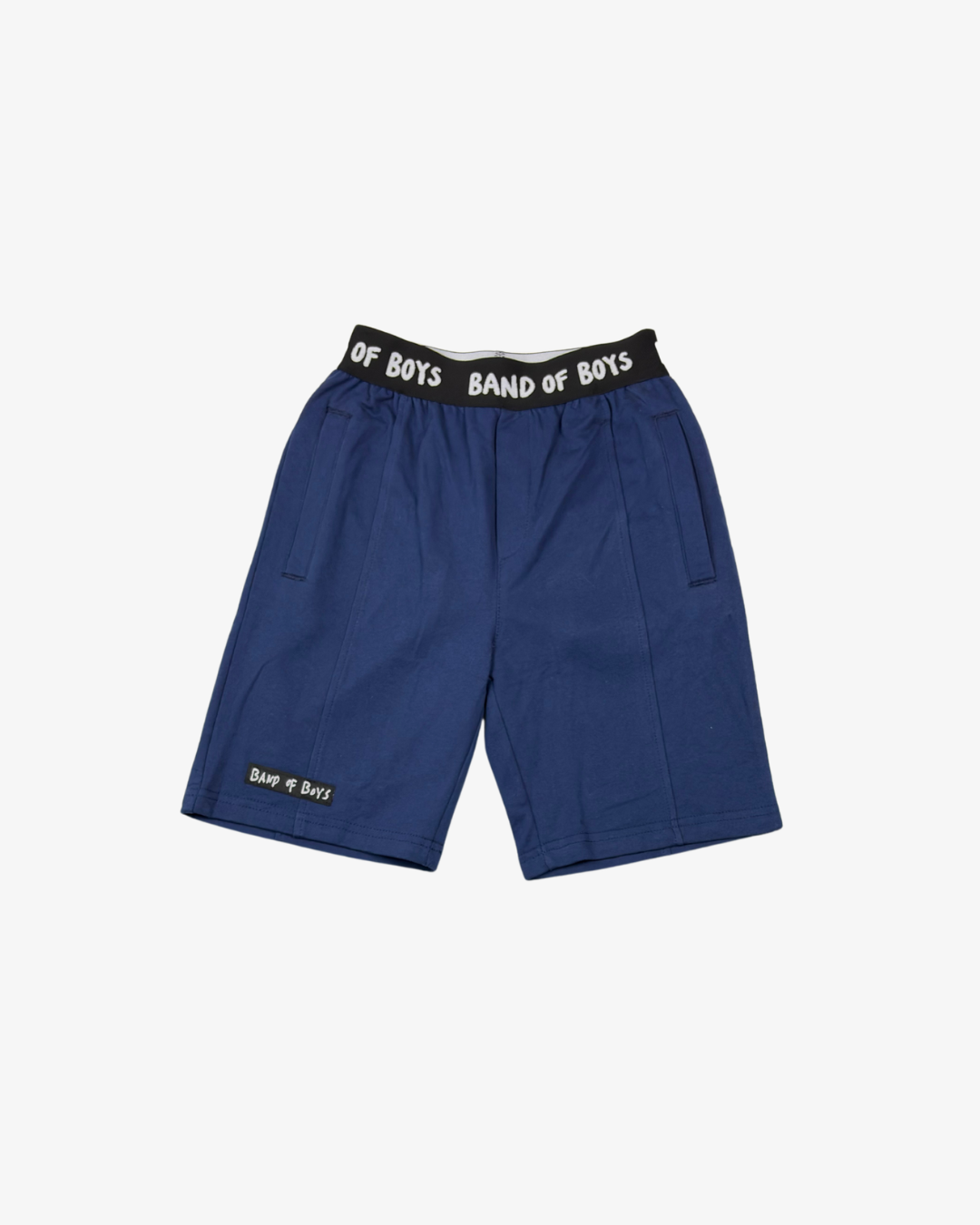 BAND OF BOYS | Navy Elastic Waist Shorts