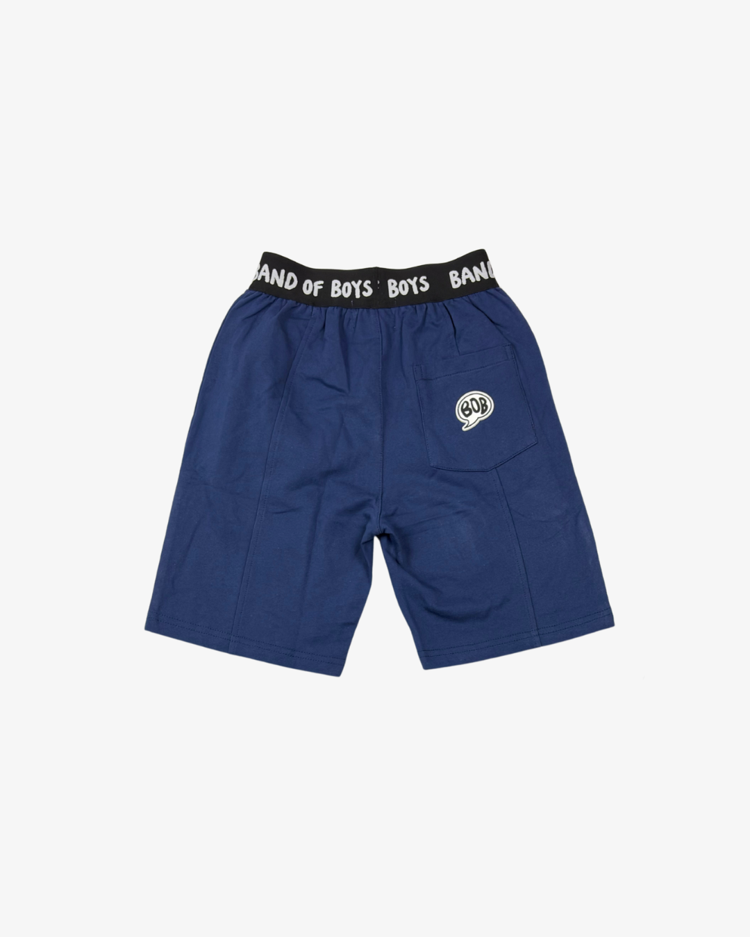 BAND OF BOYS | Navy Elastic Waist Shorts