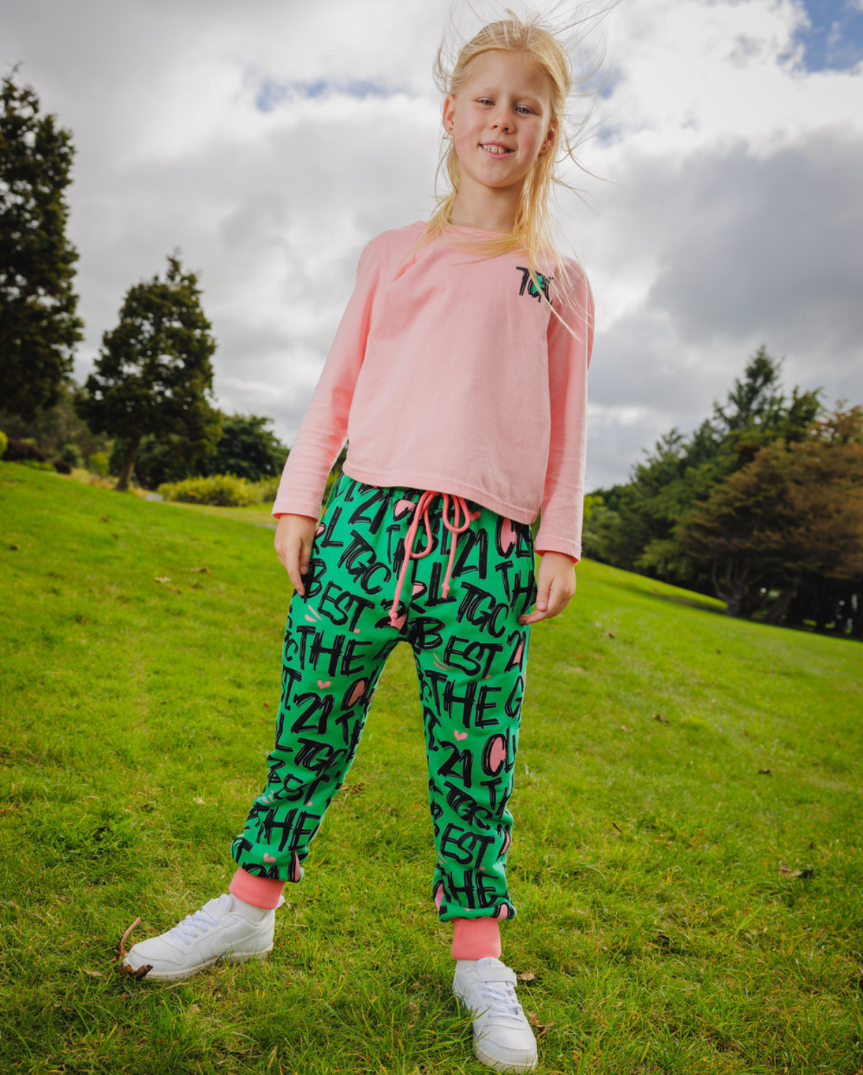 THE GIRL CLUB | TGC Green Track Pants