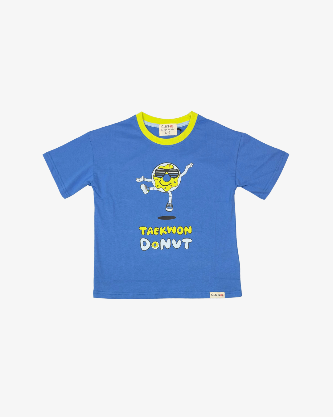 CLUBIO | Blue Taekwondonut Boxy Tee