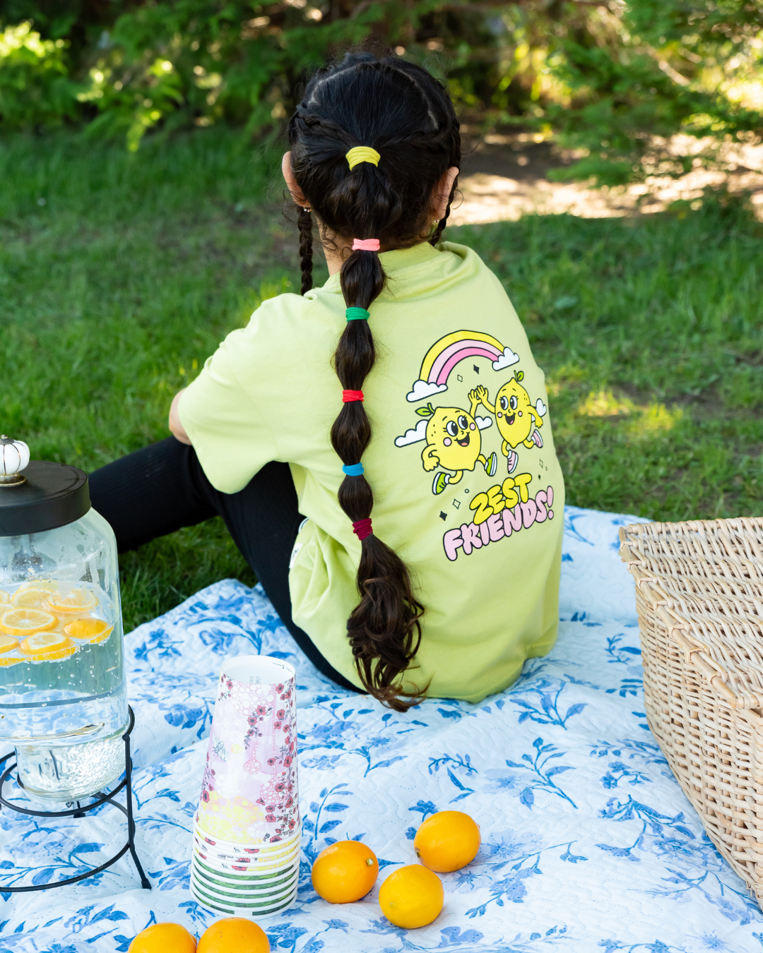 THE GIRL CLUB | Lime Zest Friends Tee