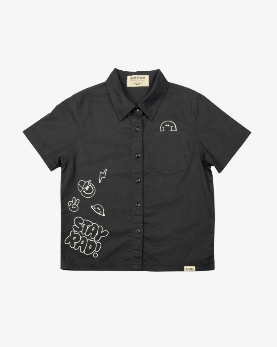 BAND OF BOYS | Black Stay Rad Shirt