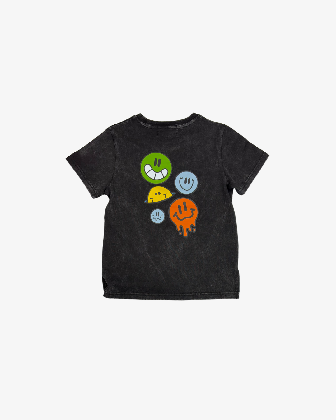 BAND OF BOYS | Black Wash Icon Smiley Tee