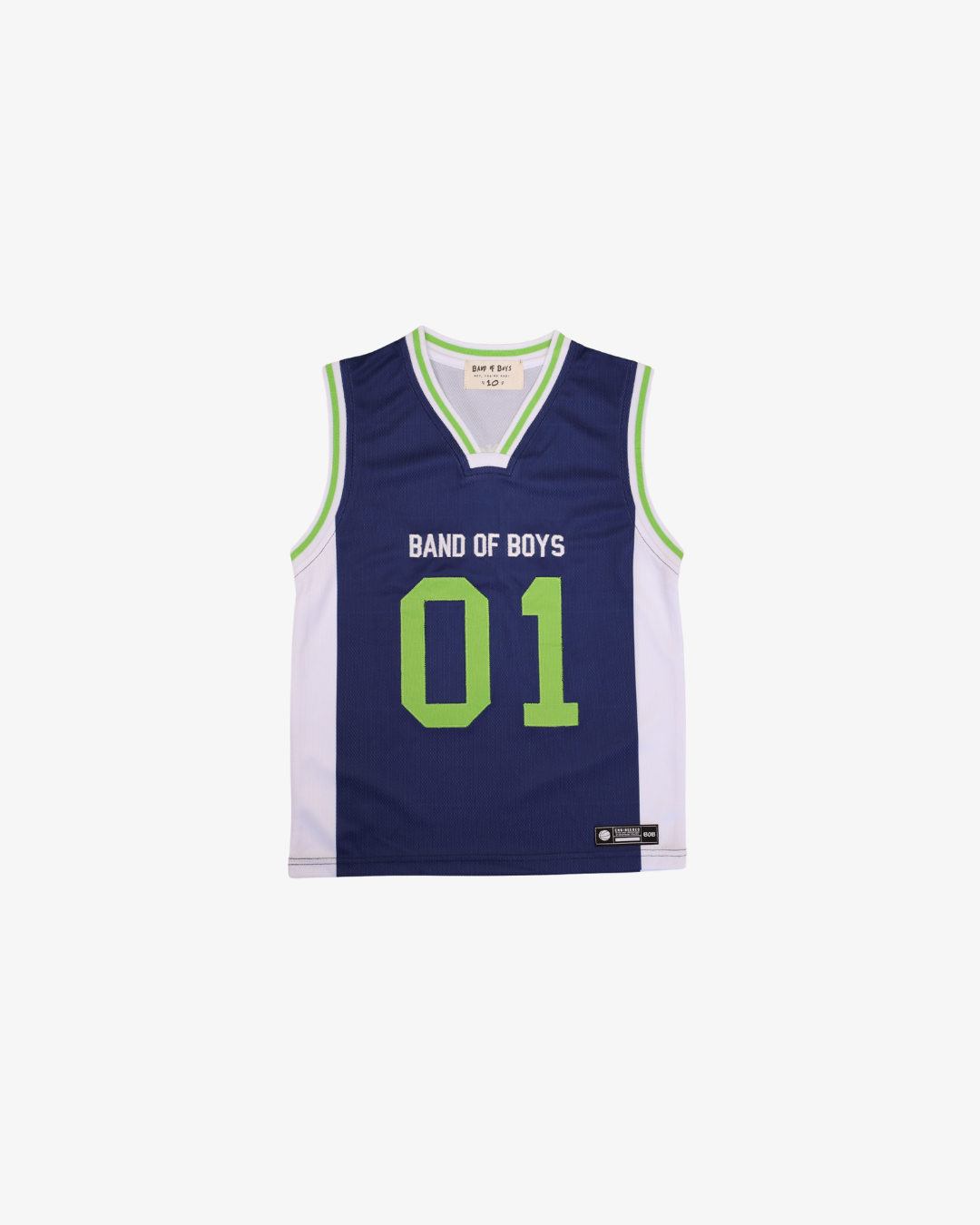 BAND OF BOYS | Navy/Wht BOB Slam Dunk Tank