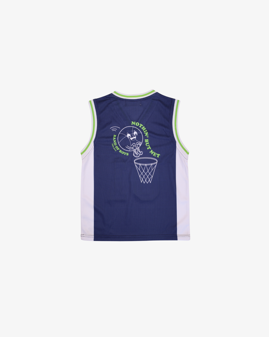 BAND OF BOYS | Navy/Wht BOB Slam Dunk Tank
