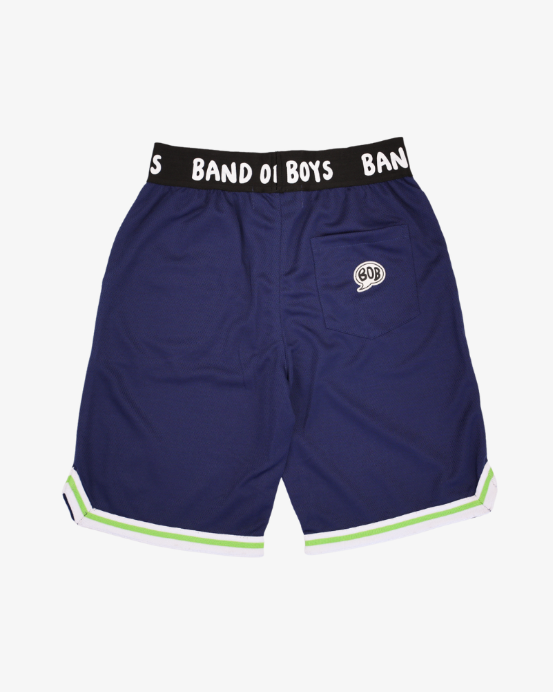BAND OF BOYS | Navy BOB Slam Dunk Shorts