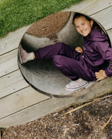 THE GIRL CLUB | Aubergine Track Pants