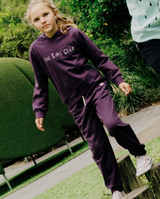 THE GIRL CLUB | Aubergine Track Pants