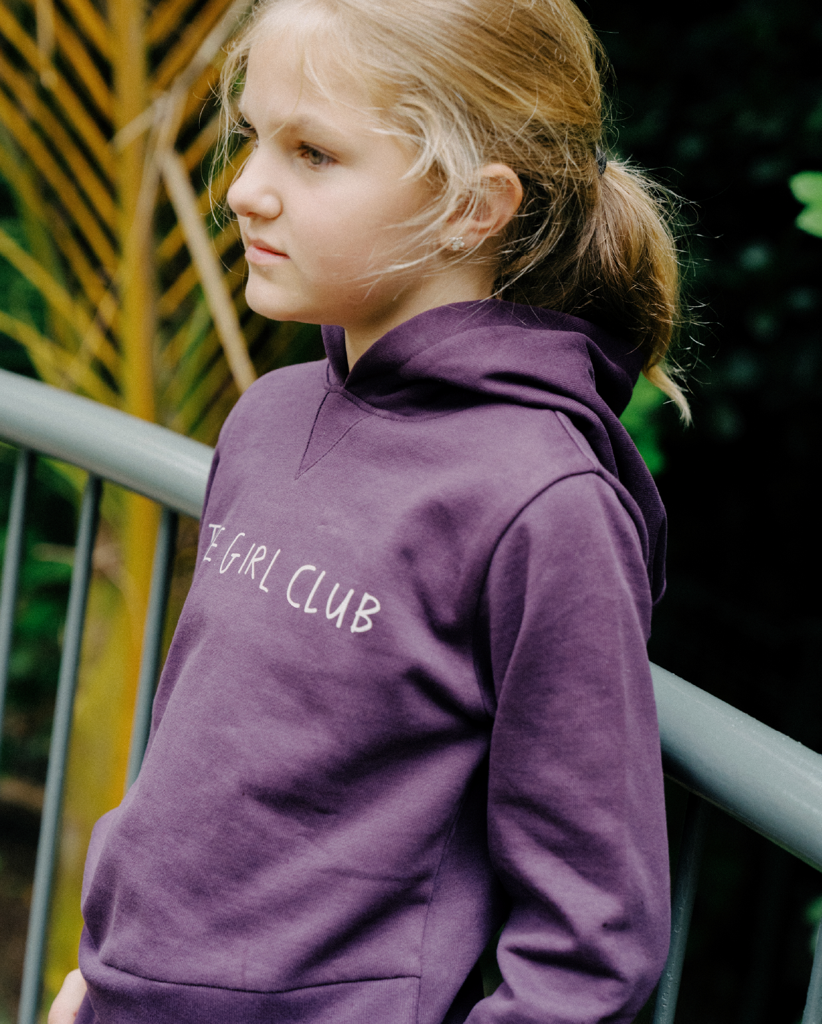THE GIRL CLUB | Aubergine X Front Hood