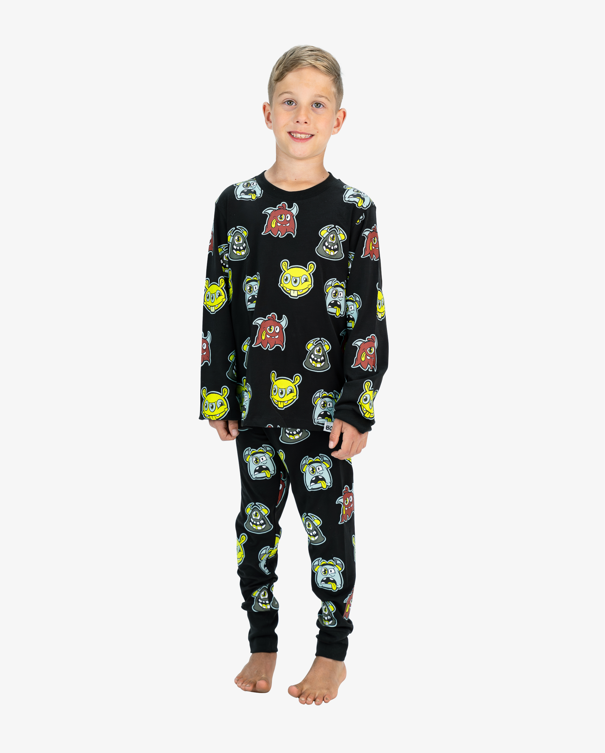 BAND OF BOYS | Black Monster Pyjamas