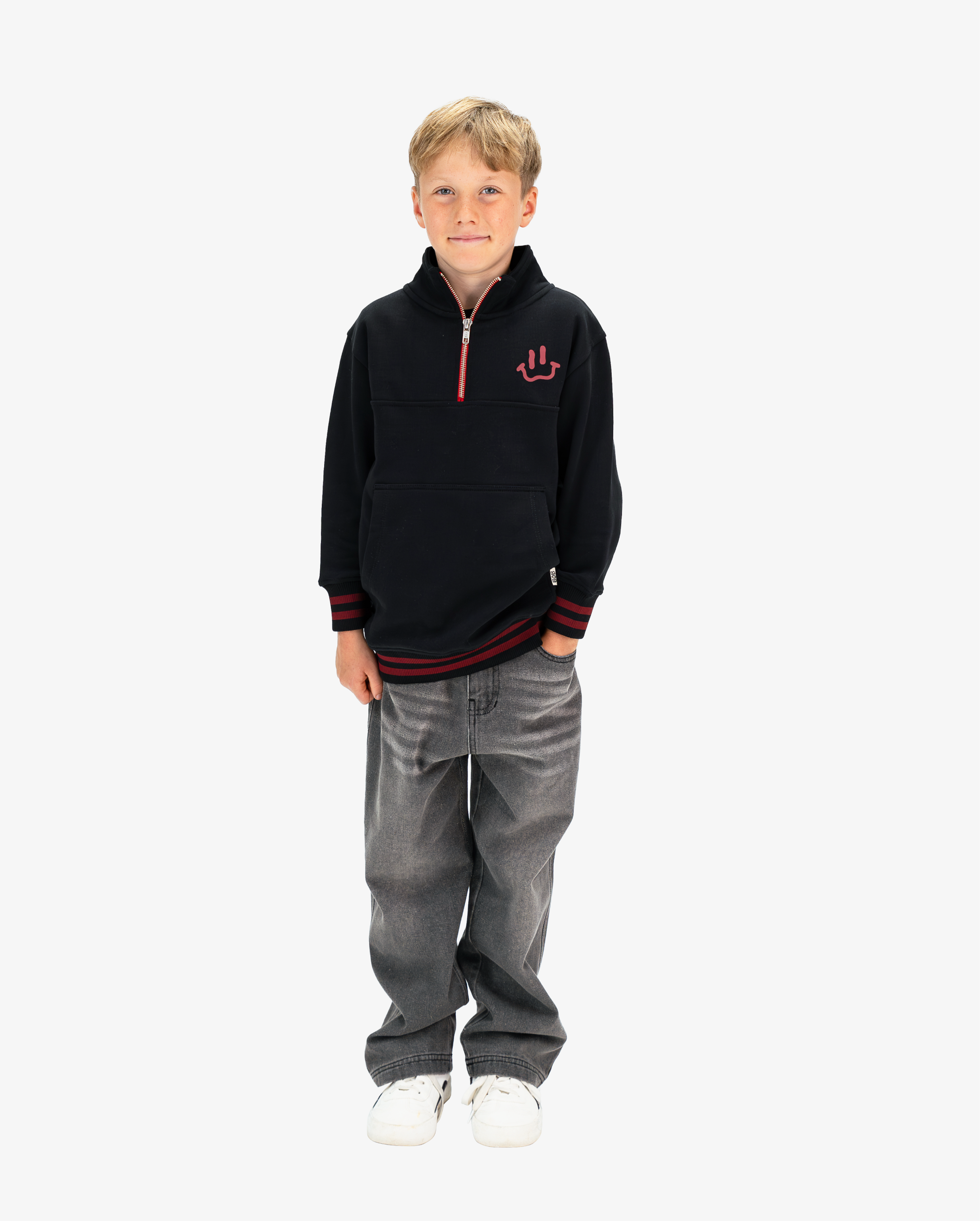 BOB+TGC | Black Wash Relaxed Jeans