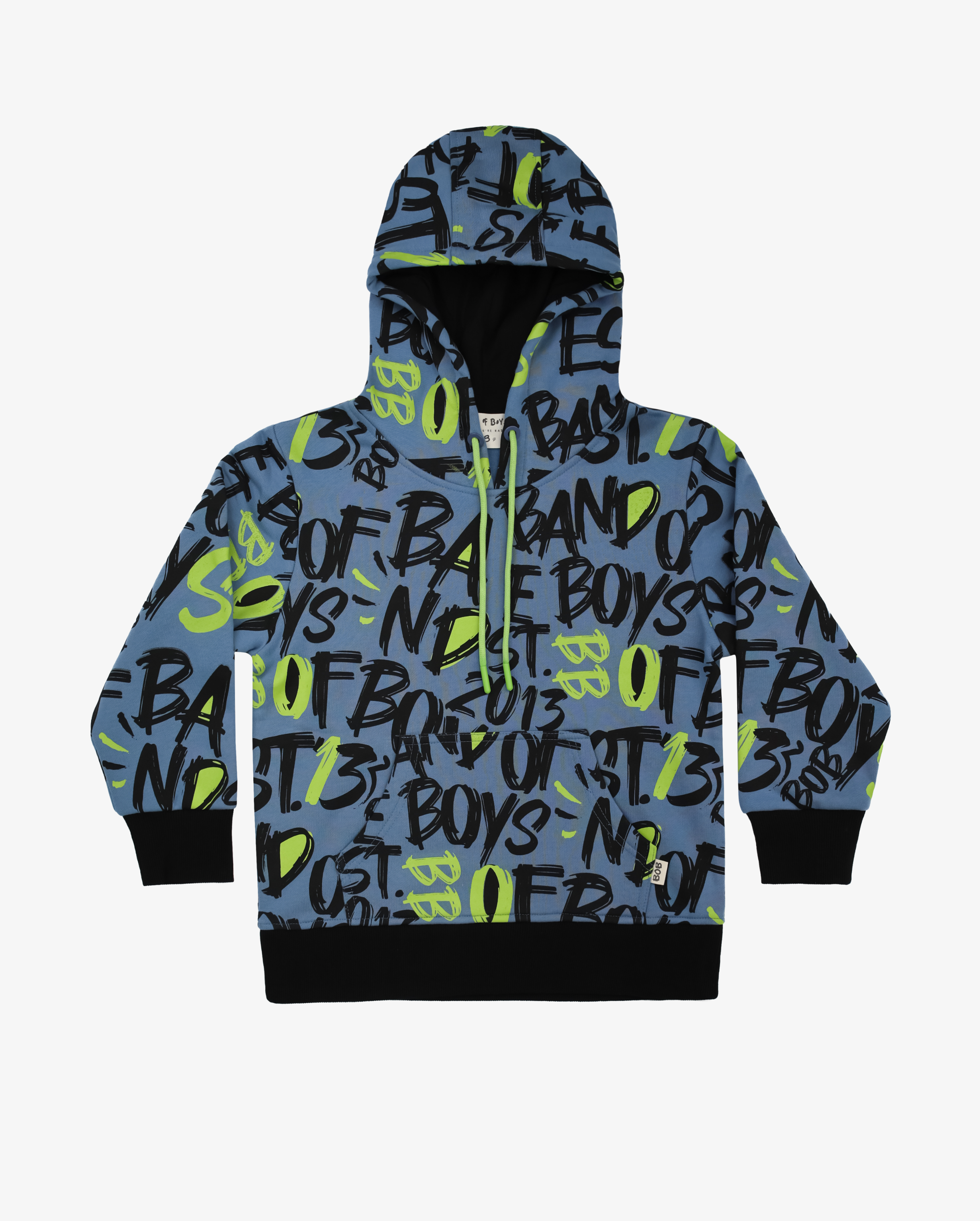 BAND OF BOYS | Blue BOB Graffiti Hood