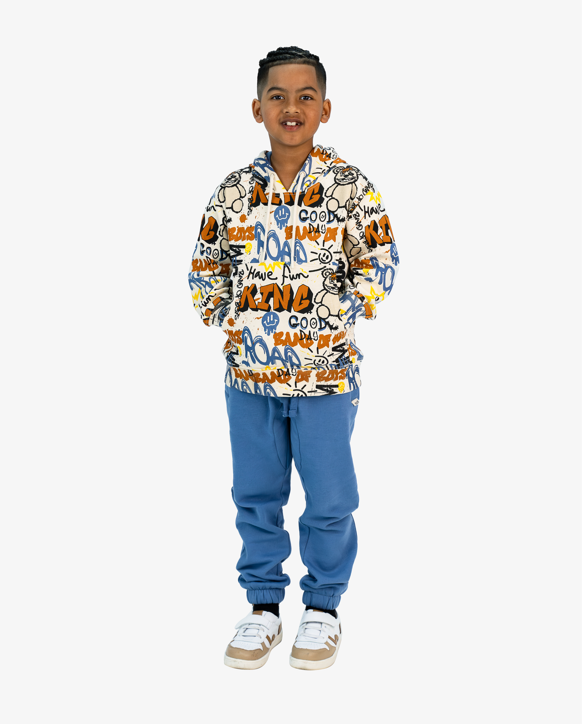 BAND OF BOYS | Blue BOB Track Pants