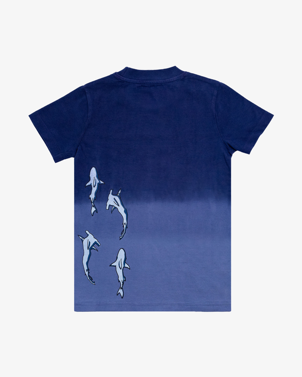 BAND OF BOYS | BOB Blue Dip-Dye Shark Tee