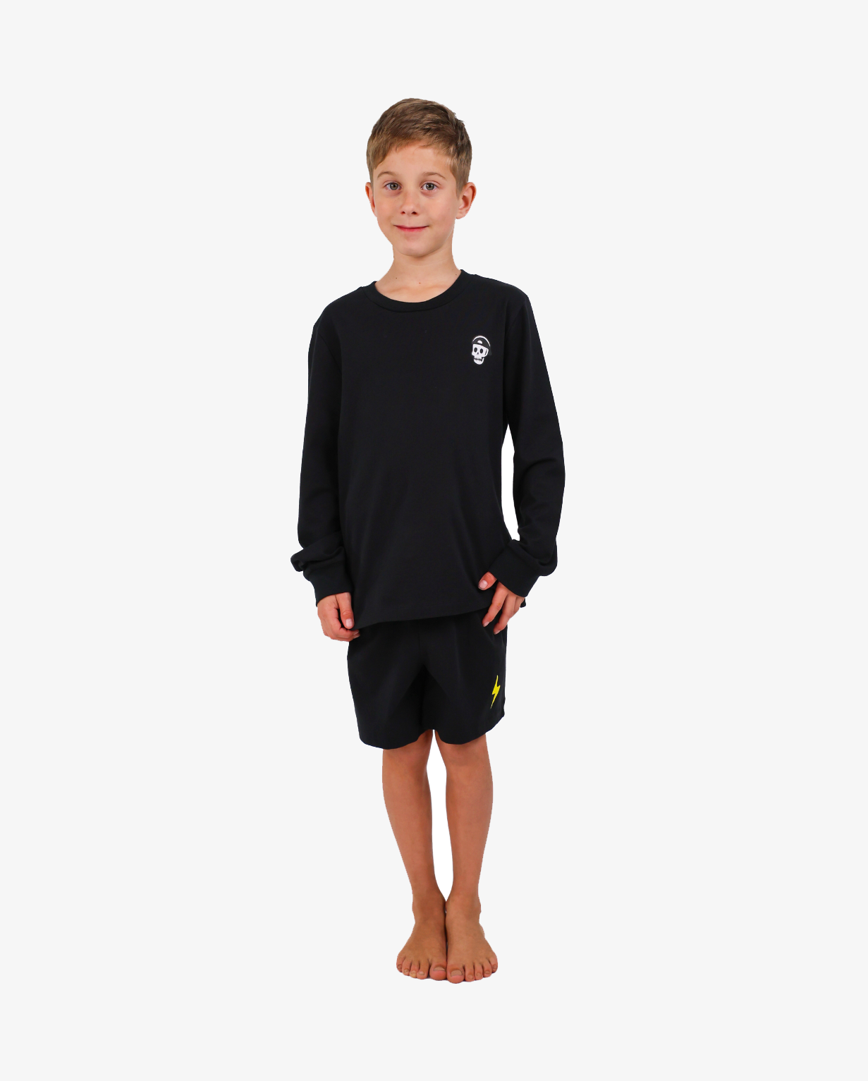 BAND OF BOYS | Black Skull Skater Pyjamas