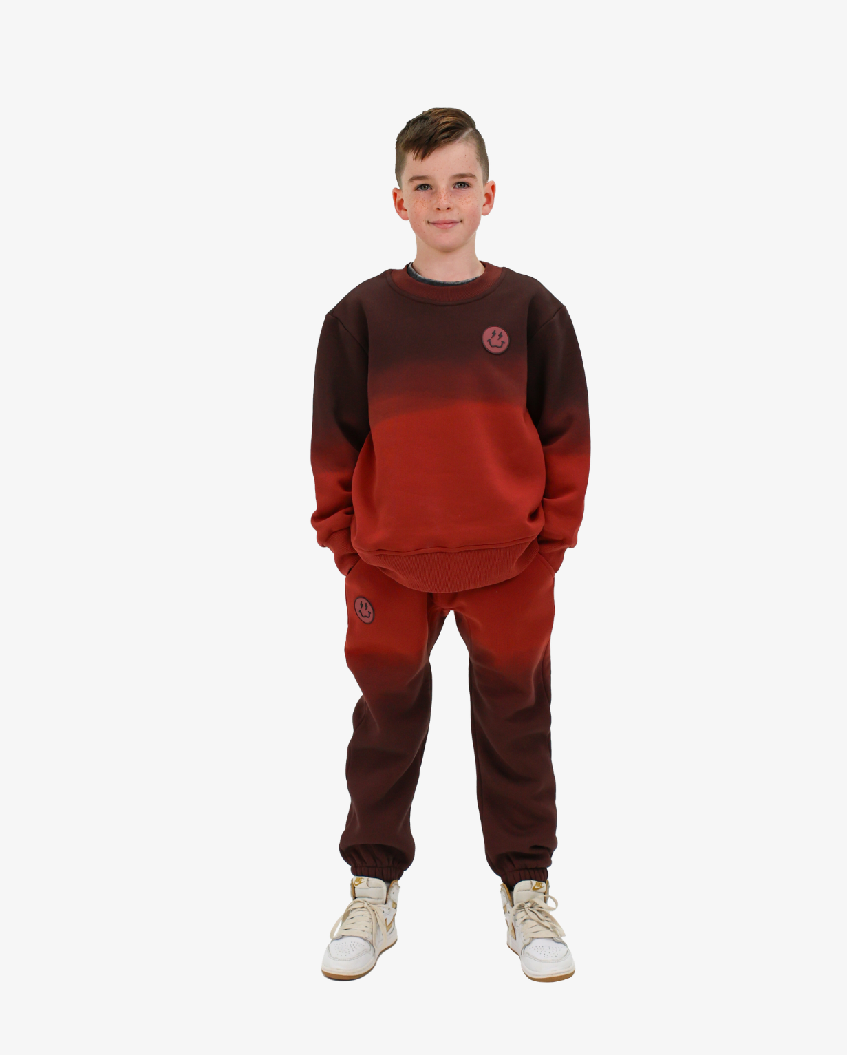 BAND OF BOYS | Smiley Dip Dye Crew