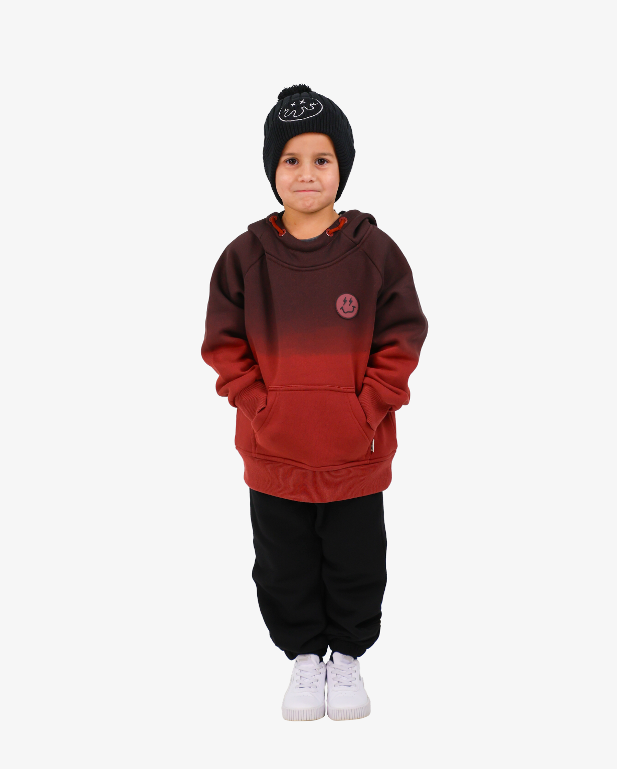 BAND OF BOYS | Smiley Dip Dye Hood