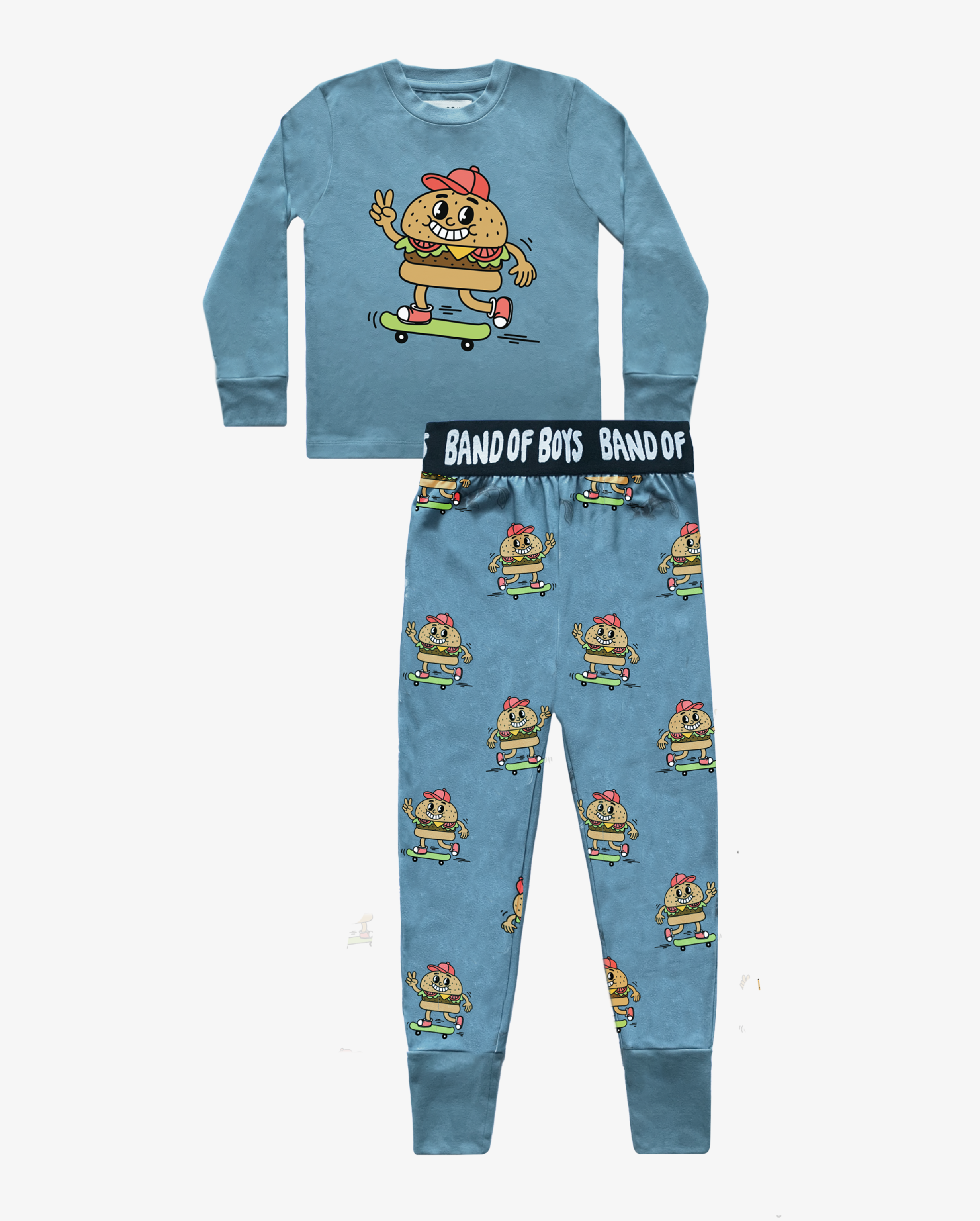 BAND OF BOYS | Blue Burger Pyjamas