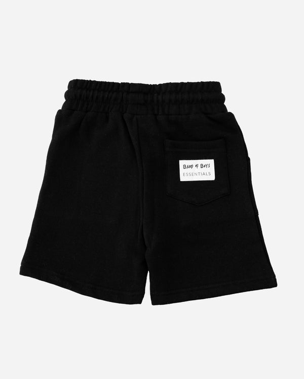 BAND OF BOYS | Black Relaxed Shorts