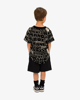 Band of Boys black short with cord tie
