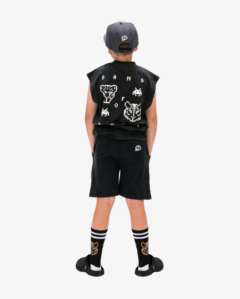 BAND OF BOYS | Black BOB Shorts