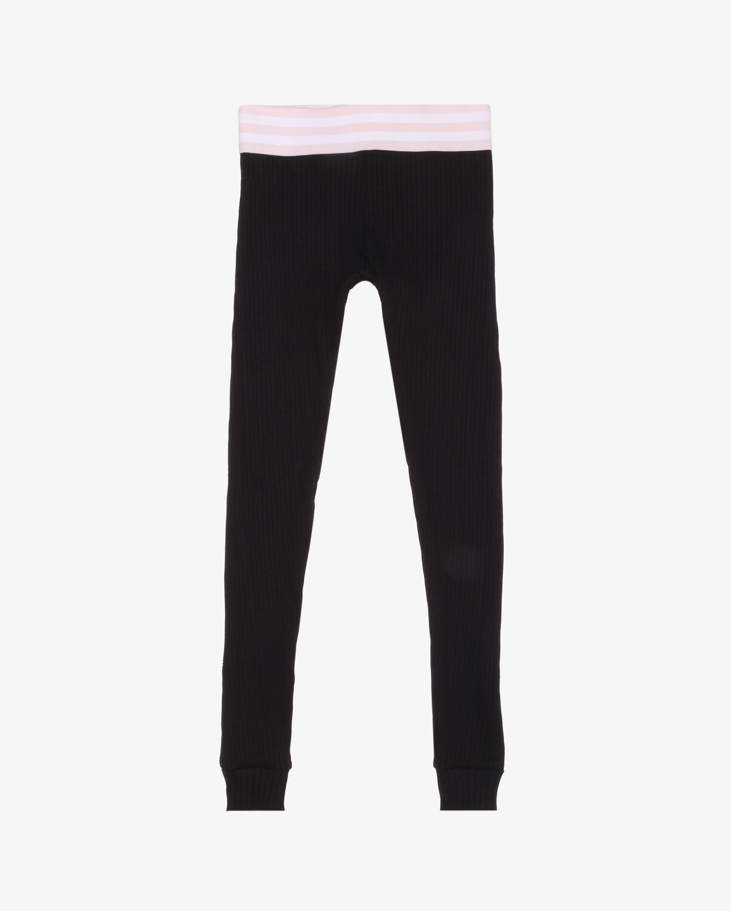 THE GIRL CLUB | Black Ao Rib Leggings