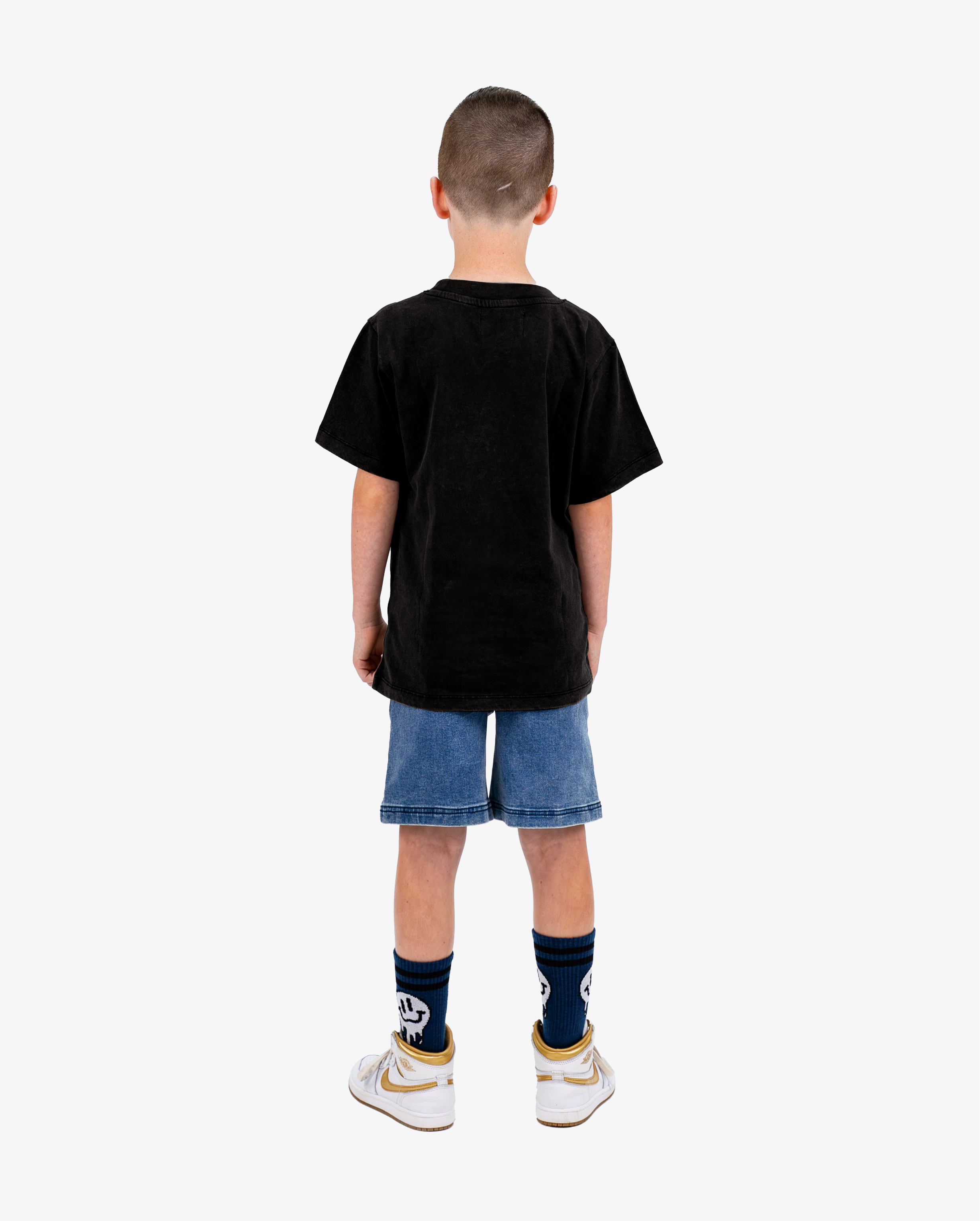 BAND OF BOYS | Black Wash BOB Smile Tee