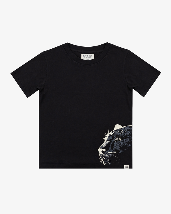BAND OF BOYS | Black Wash Panther Tee