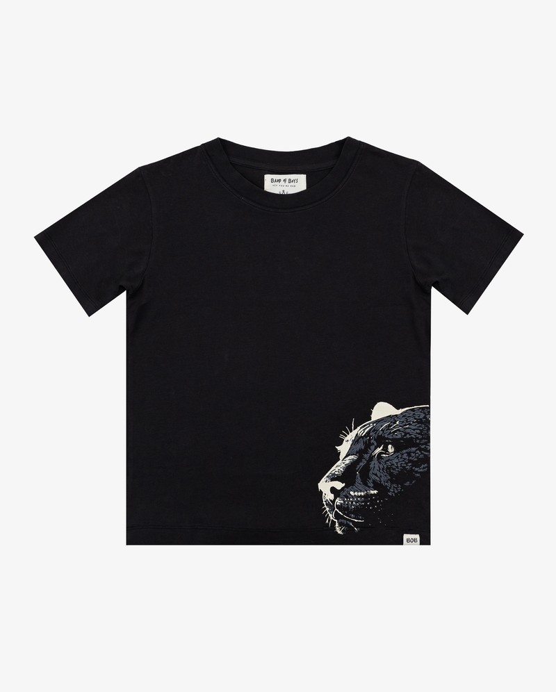 BAND OF BOYS | Black Wash Panther Tee