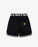 Black Band of Boys basketball sports performance shorts
