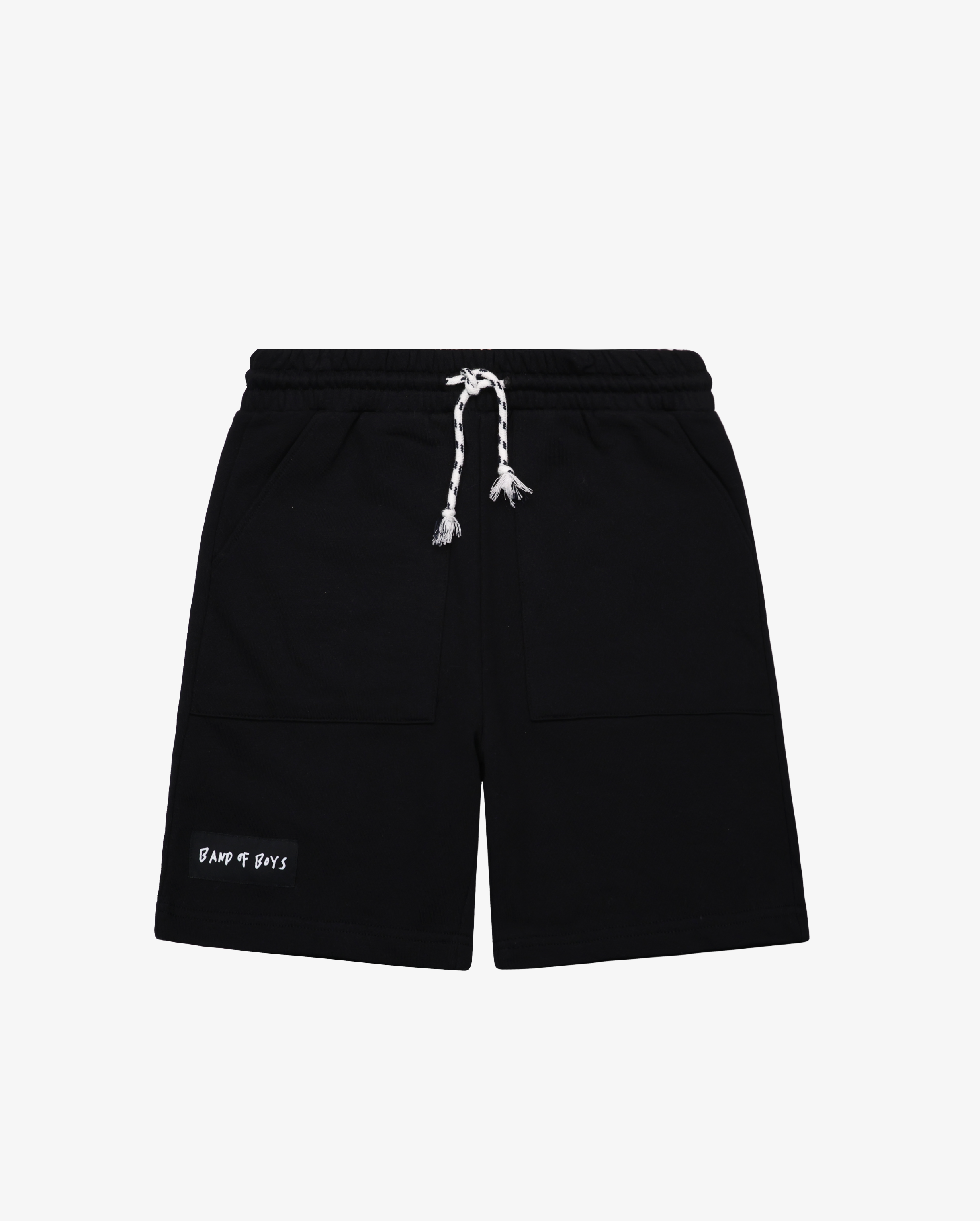 Band of Boys black short with cord tie