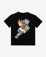 Band of Boys Black and orange Basketball t shirt
